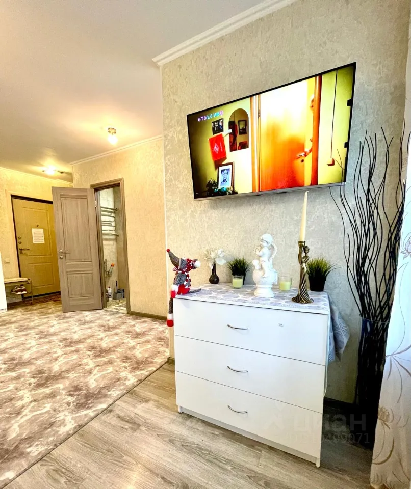 Студия, 34 м², 4/9 этаж