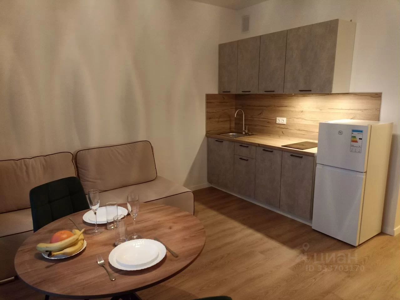 Студия, 24,1 м², 11/14 этаж