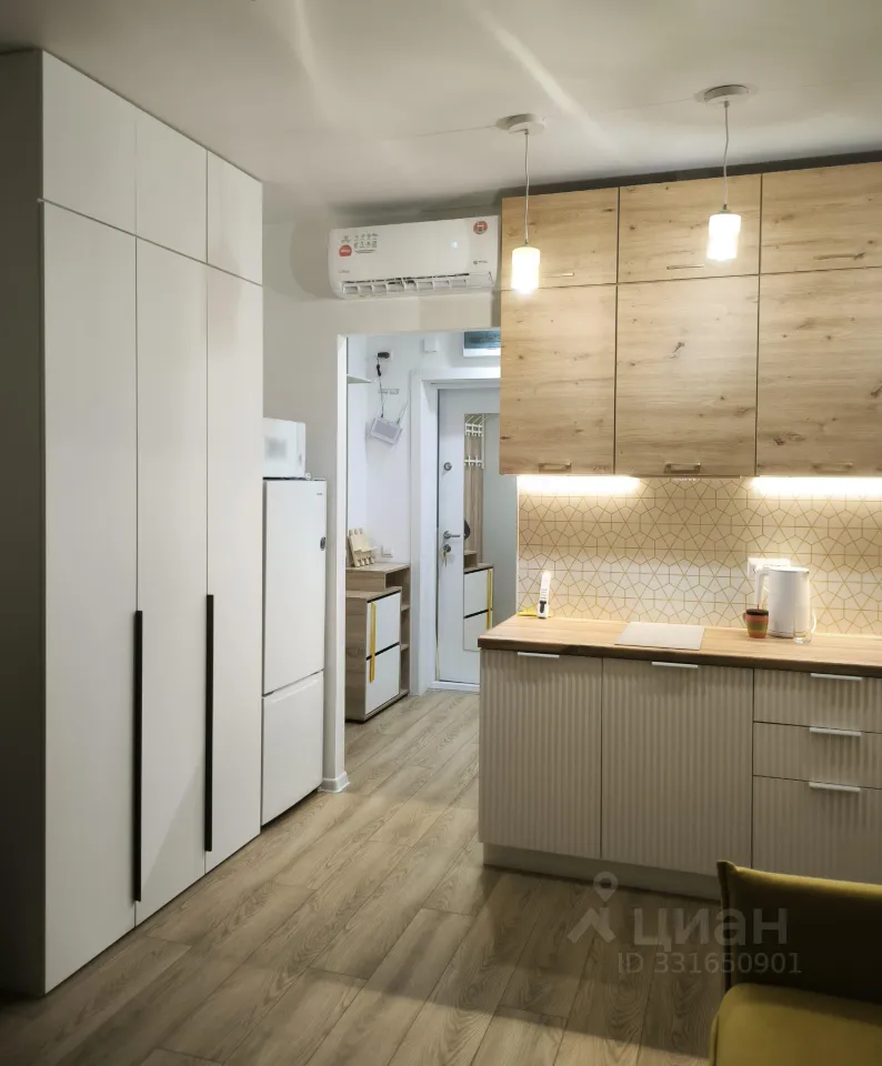 Студия, 20 м², 21/24 этаж