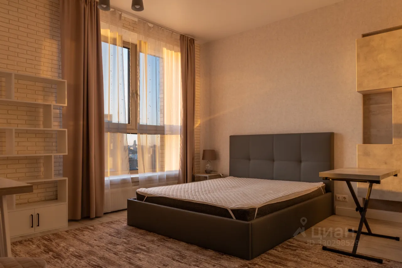 Студия, 29,4 м², 23/34 этаж