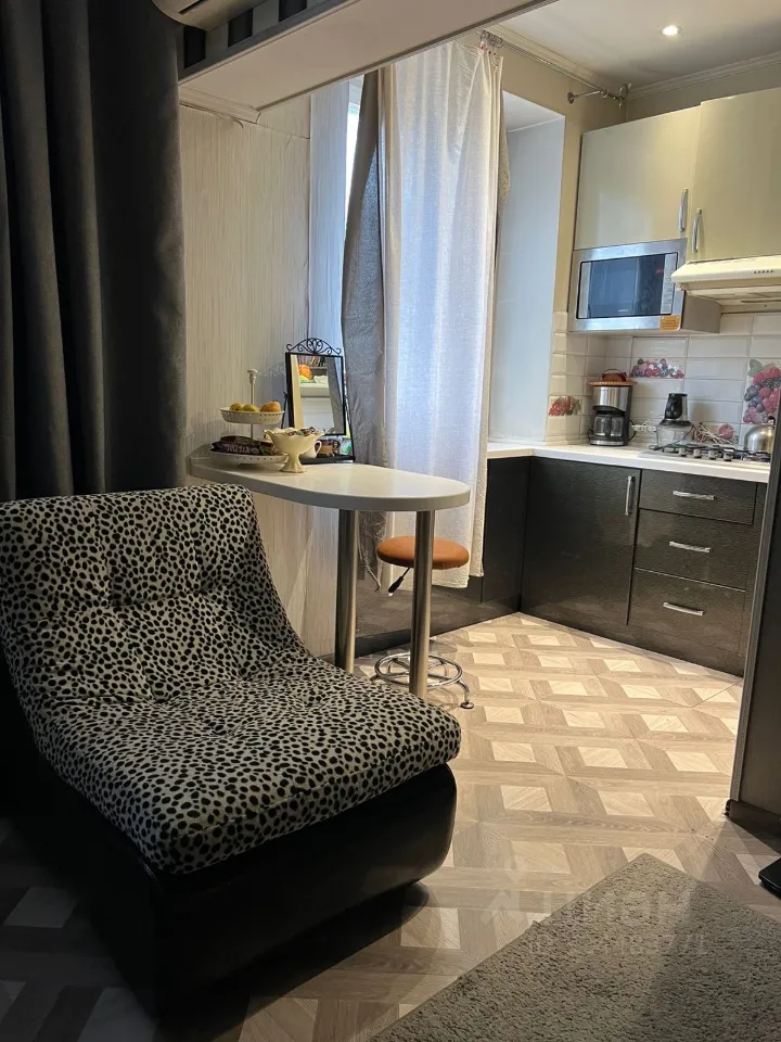Студия, 33 м², 4/5 этаж