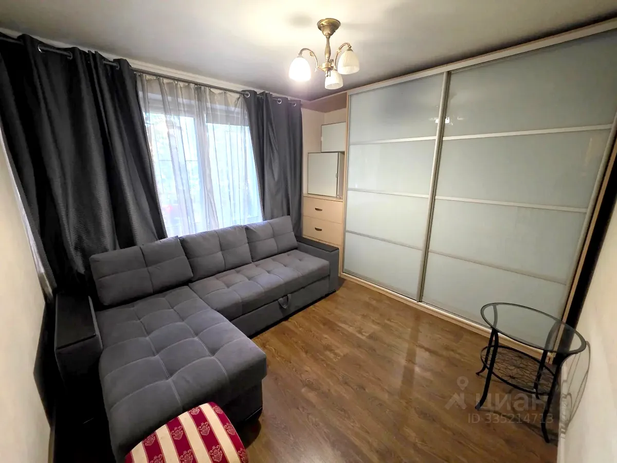 1-комн. квартира, 34,5 м², 1/12 этаж