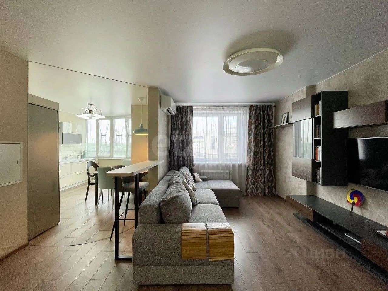 2-комн. квартира, 56,9 м², 4/17 этаж