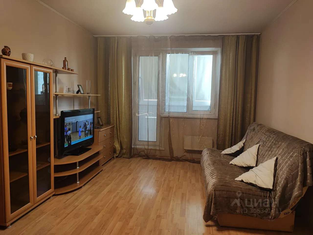 1-комн. квартира, 38 м², 12/17 этаж