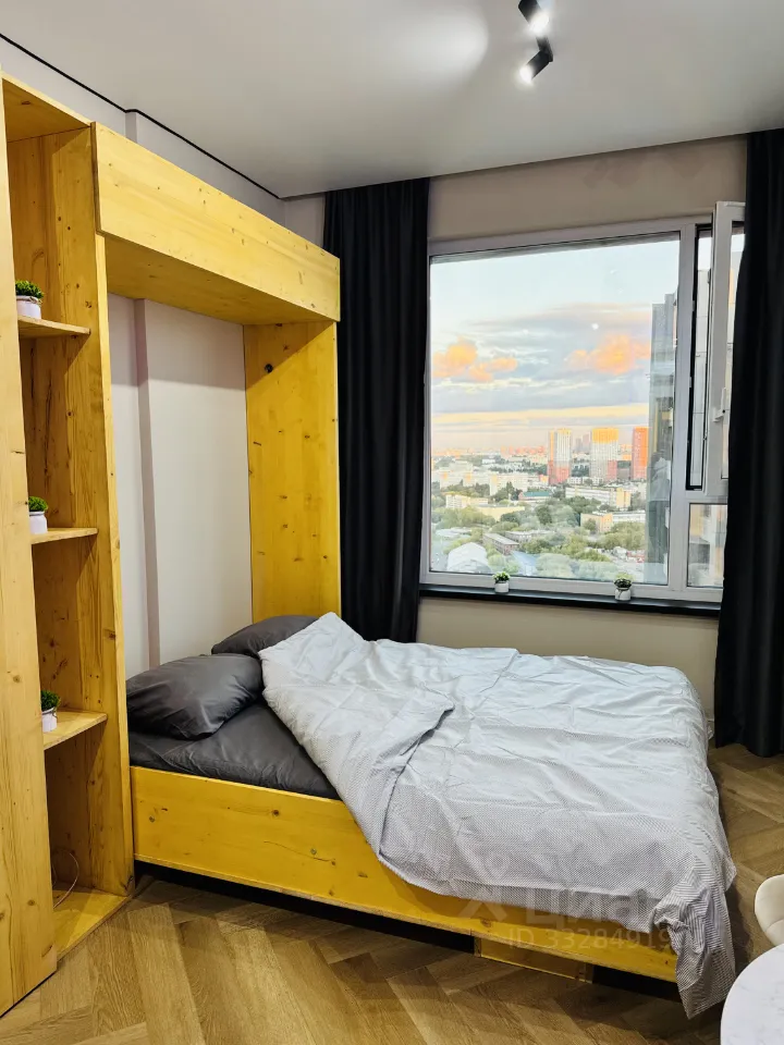 Студия, 27 м², 28/29 этаж