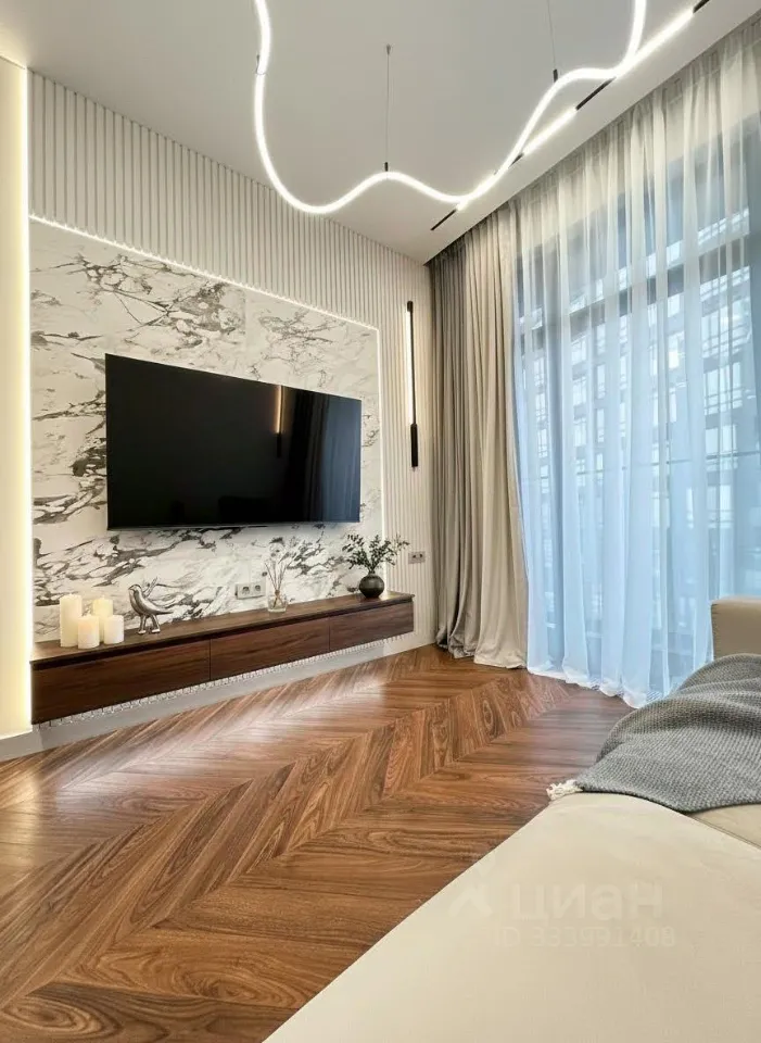 2-комн. квартира, 47,6 м², 18/25 этаж