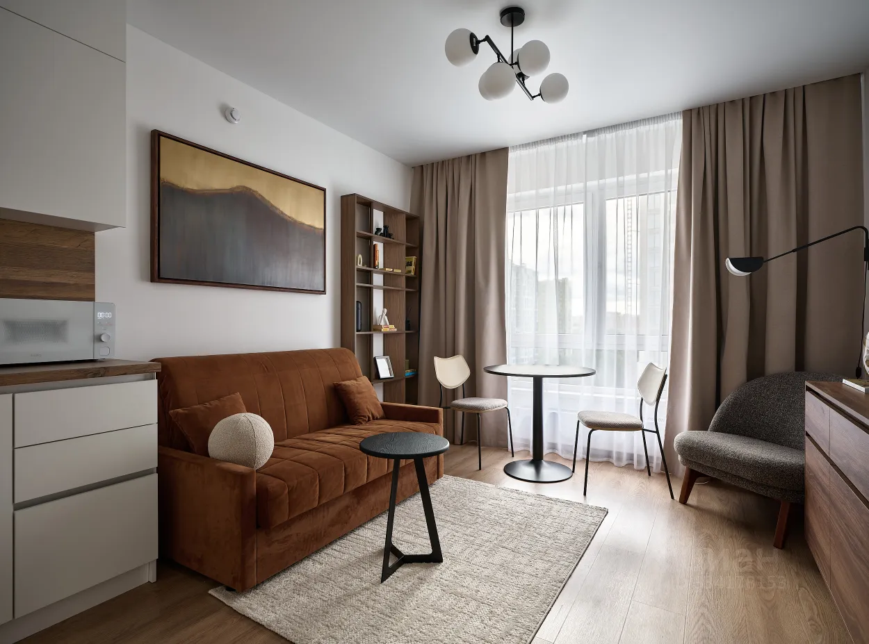 Студия, 20 м², 10/20 этаж