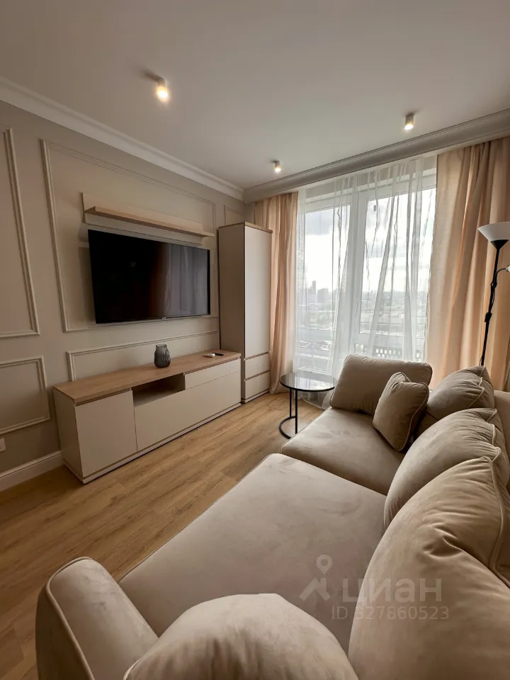1-комн. квартира, 38,3 м², 17/32 этаж