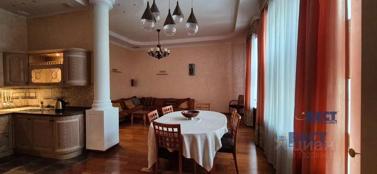 3-комн. квартира, 105 м², 3/6 этаж