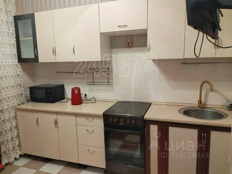 1-комн. квартира, 40 м², 10/12 этаж