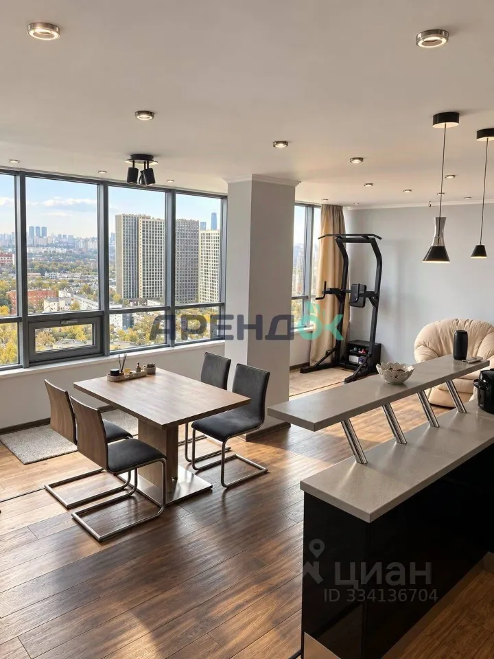 3-комн. квартира, 110 м², 25/33 этаж