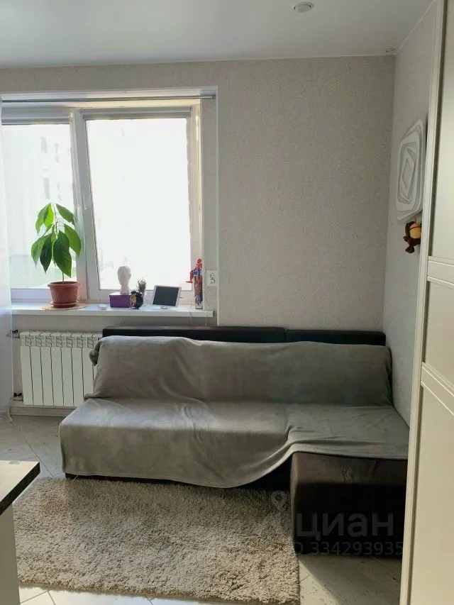 Студия, 20 м², 2/15 этаж