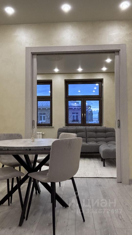 2-комн. квартира, 59 м², 7/17 этаж