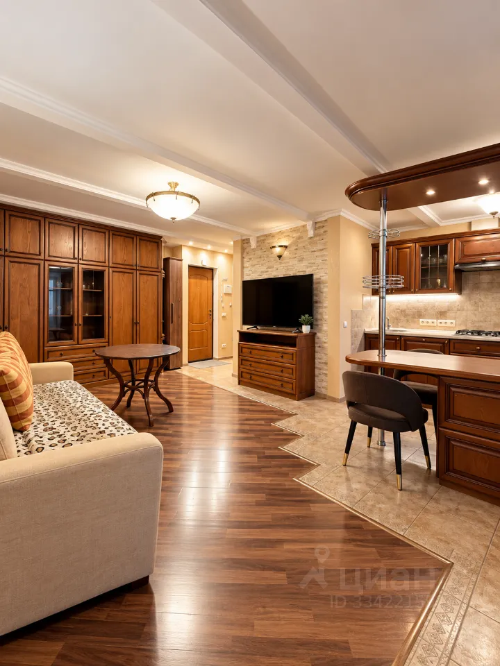 Студия, 33 м², 6/9 этаж