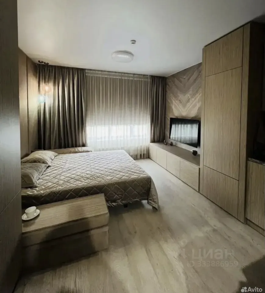 Студия, 22,6 м², 30/32 этаж