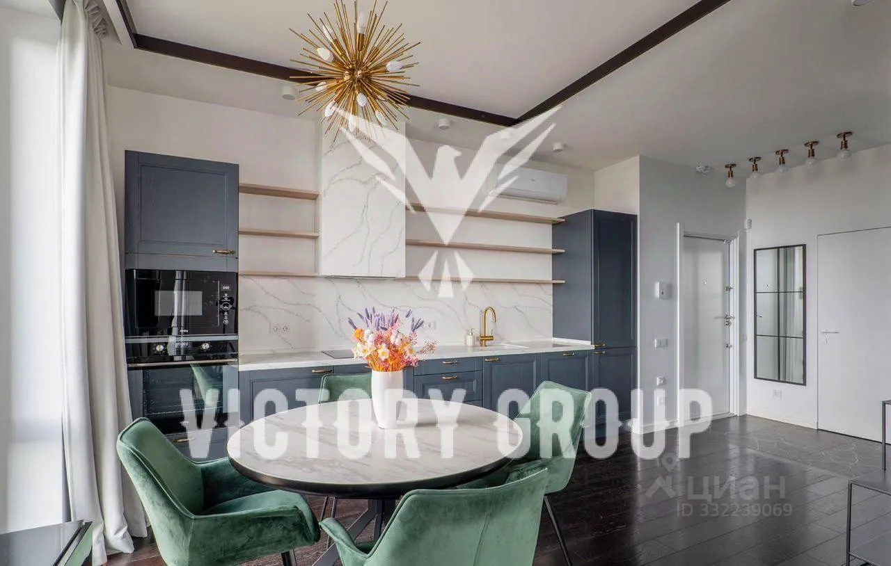 1-комн. квартира, 49 м², 29/44 этаж