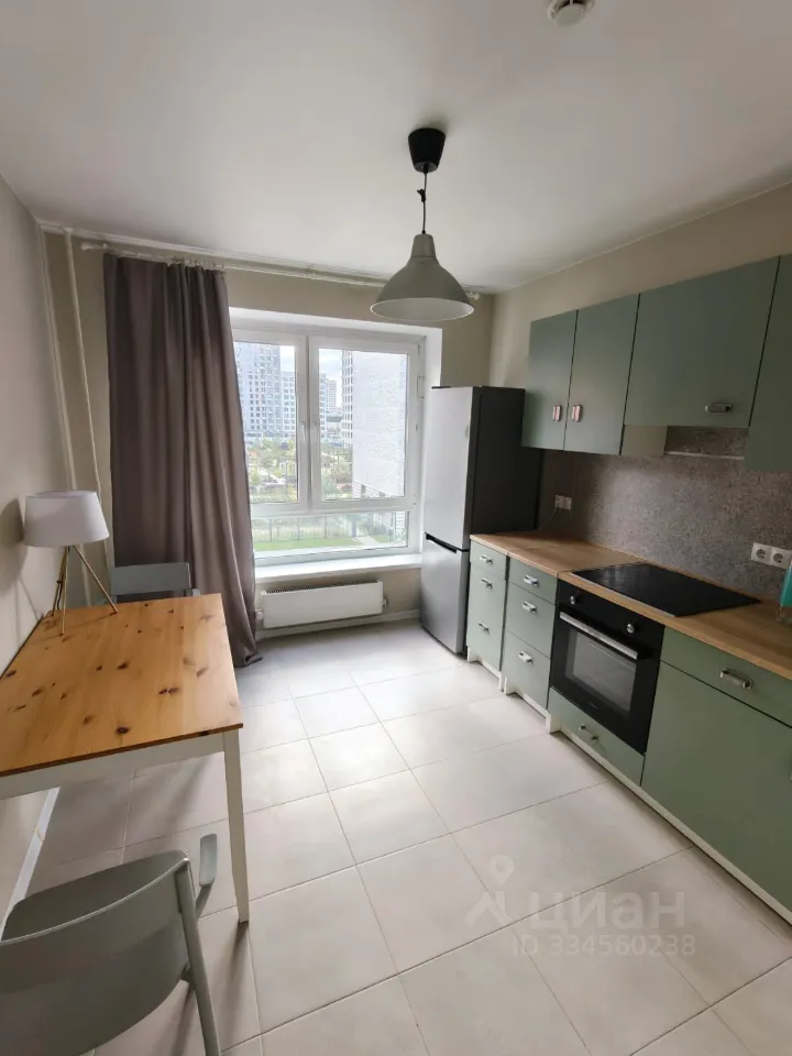 1-комн. квартира, 38 м², 4/17 этаж