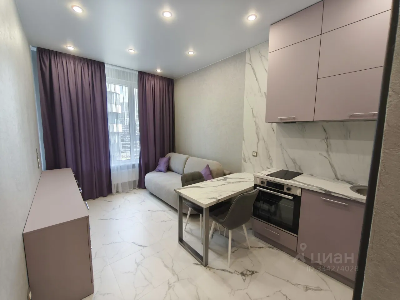 2-комн. квартира, 40 м², 10/25 этаж