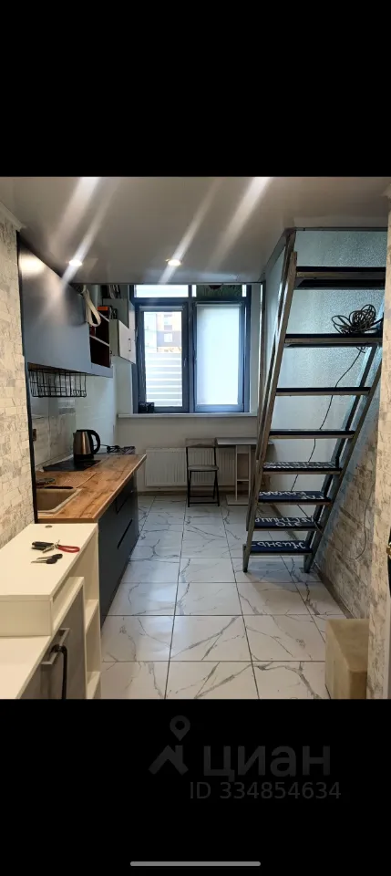 Студия, 17 м², 1/18 этаж
