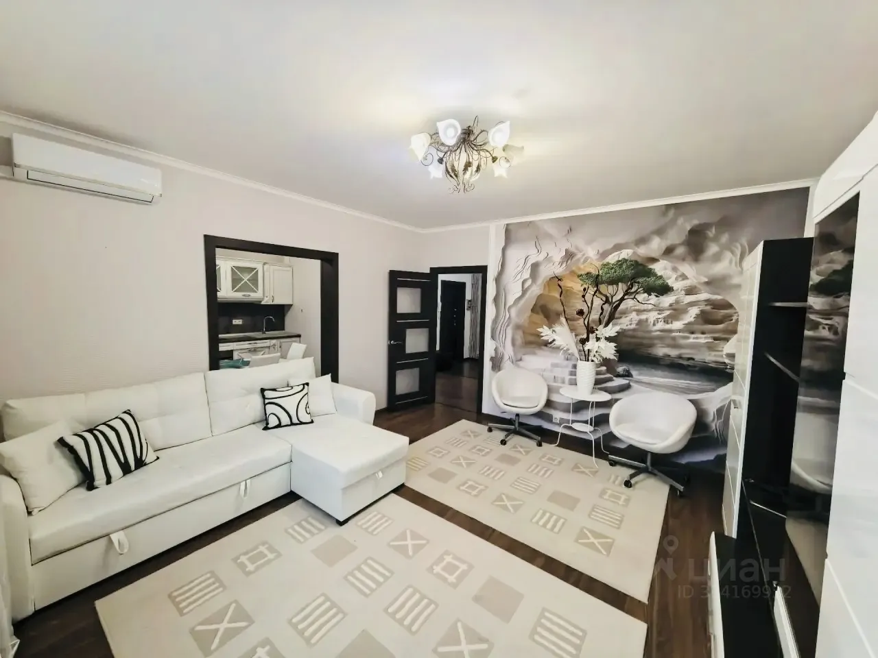 3-комн. квартира, 86,2 м², 16/20 этаж