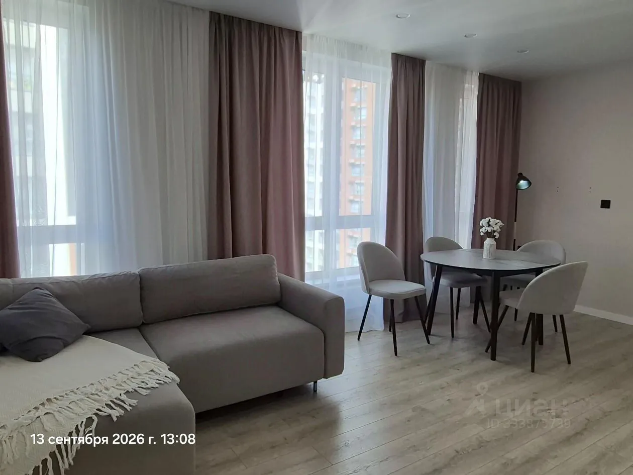 3-комн. квартира, 58 м², 19/33 этаж