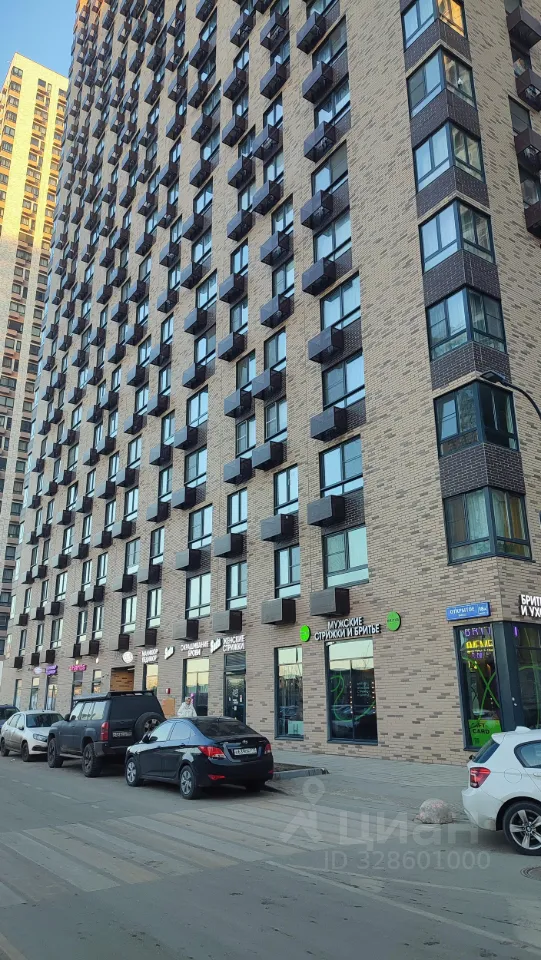 Студия, 25,5 м², 27/30 этаж