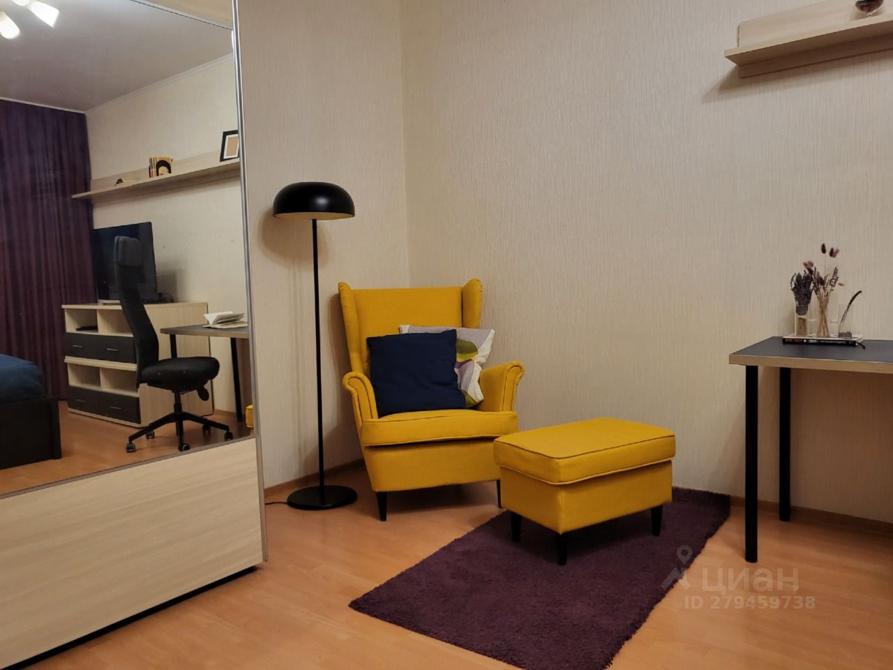 1-комн. квартира, 38 м², 10/12 этаж