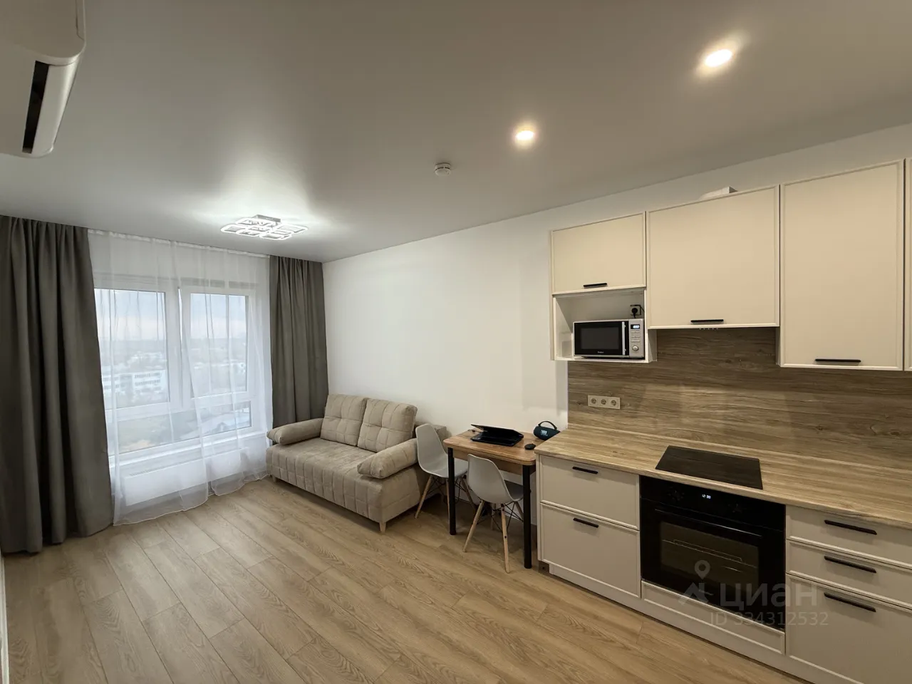 1-комн. квартира, 33 м², 9/17 этаж