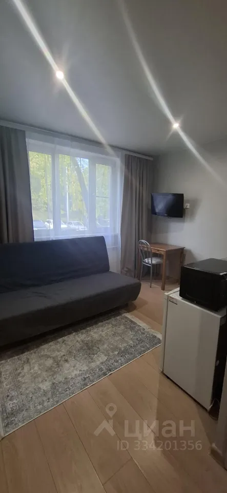 Студия, 17 м², 1/16 этаж