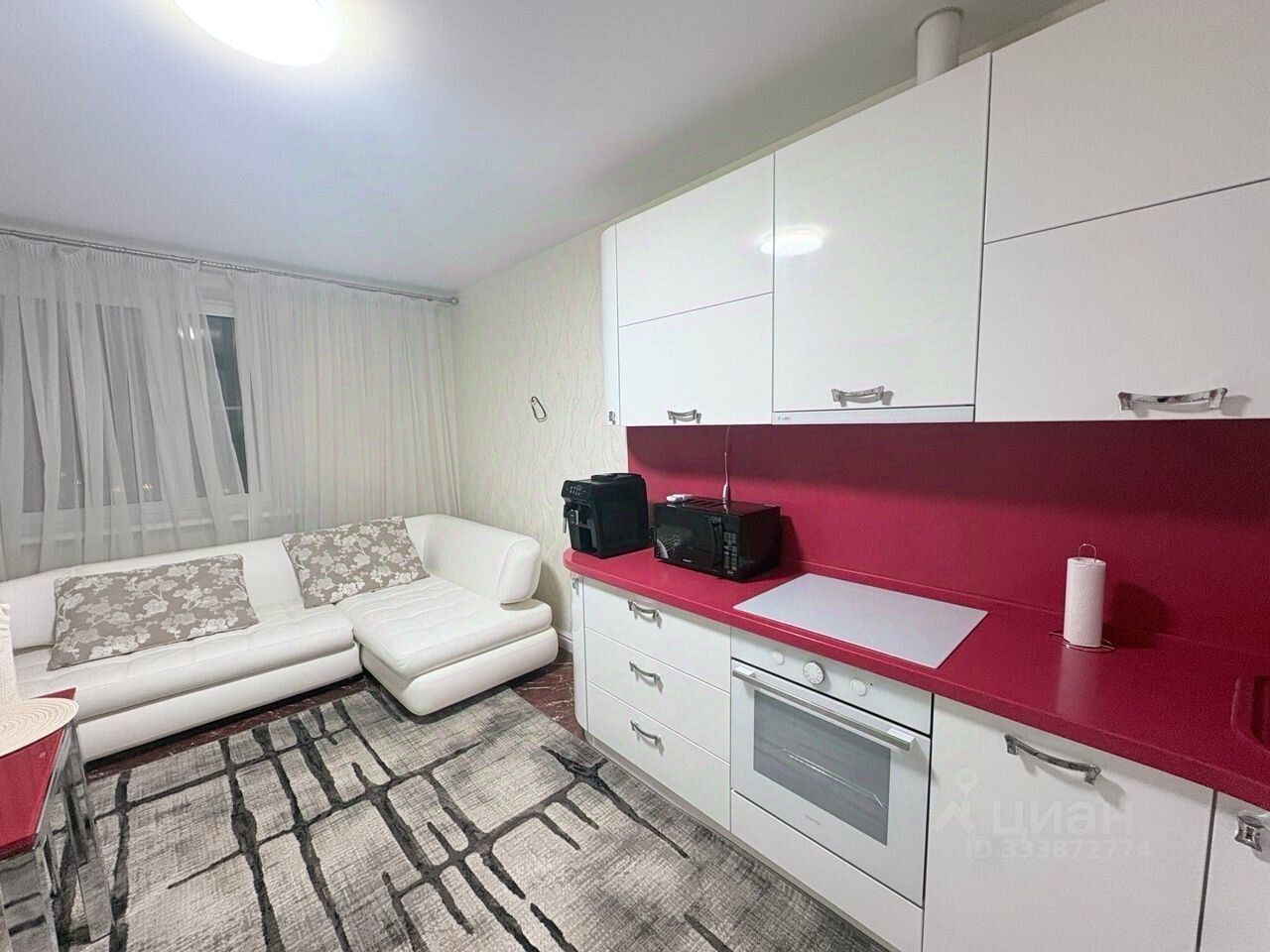 1-комн. квартира, 58 м², 8/15 этаж