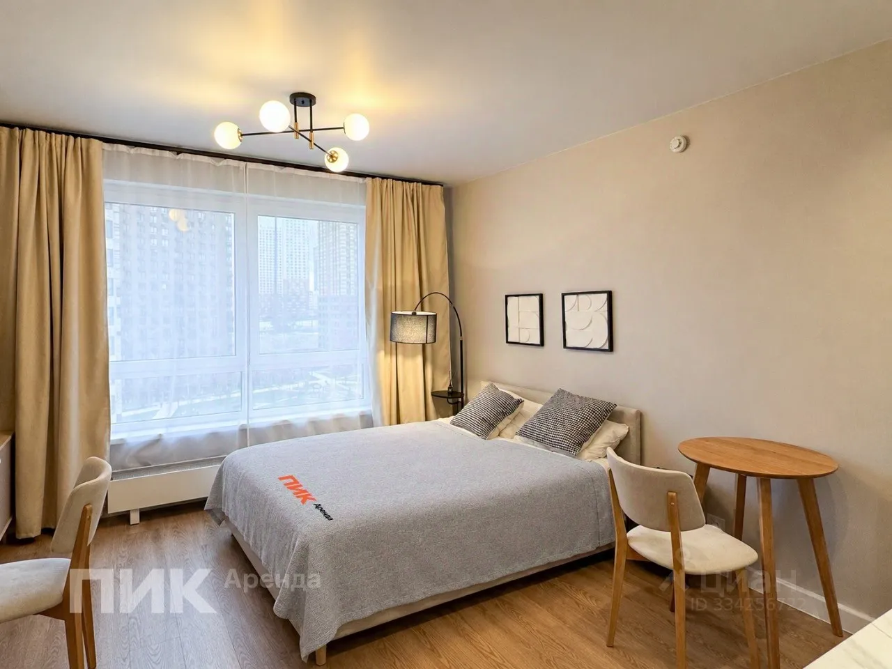 Студия, 21,6 м², 10/33 этаж