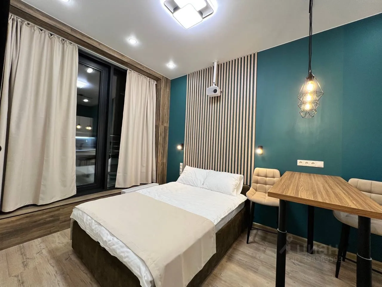 Студия, 25 м², 21/22 этаж