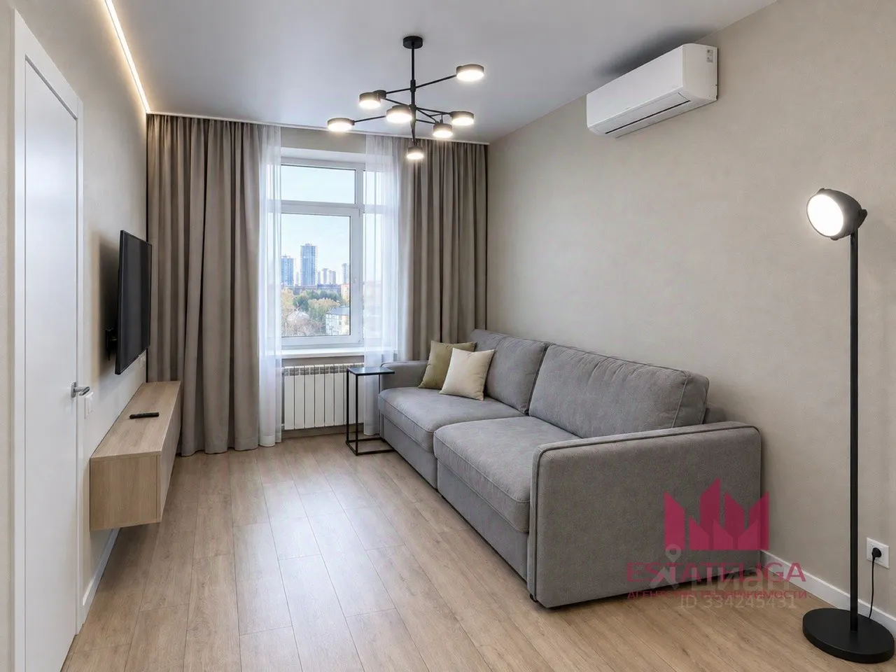 1-комн. квартира, 45 м², 6/24 этаж