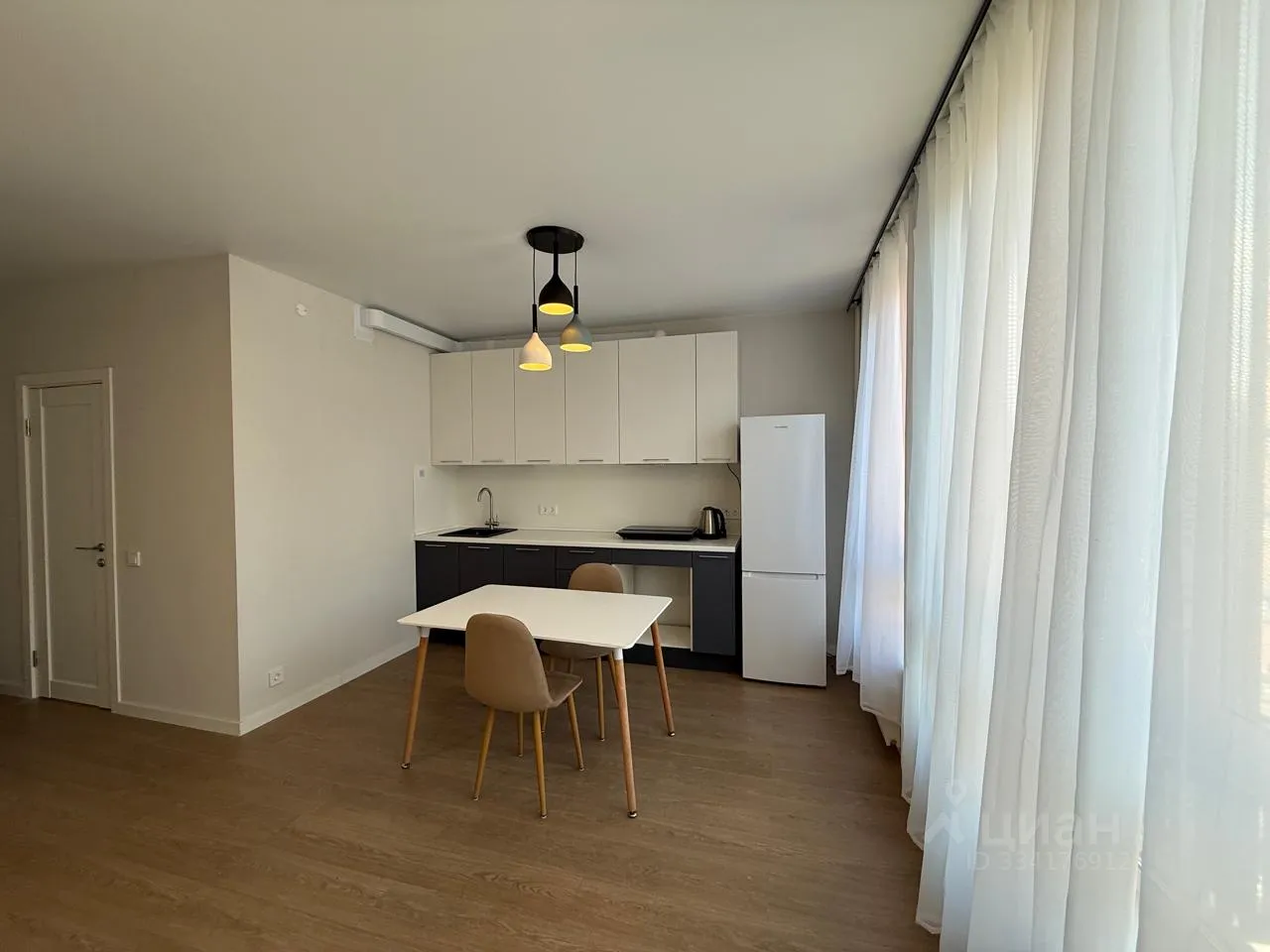 Студия, 26,9 м², 9/12 этаж