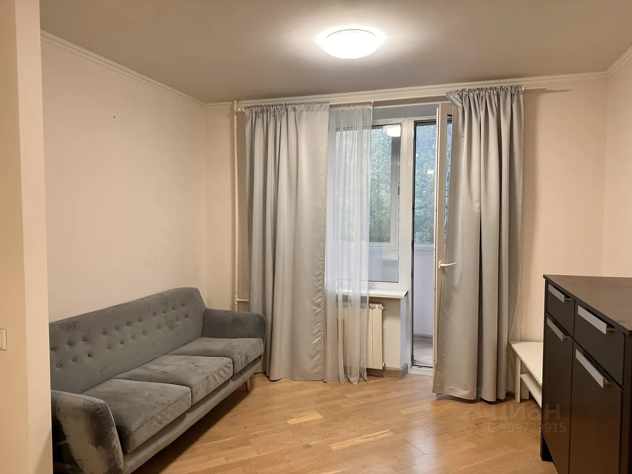 1-комн. квартира, 31,9 м², 3/9 этаж