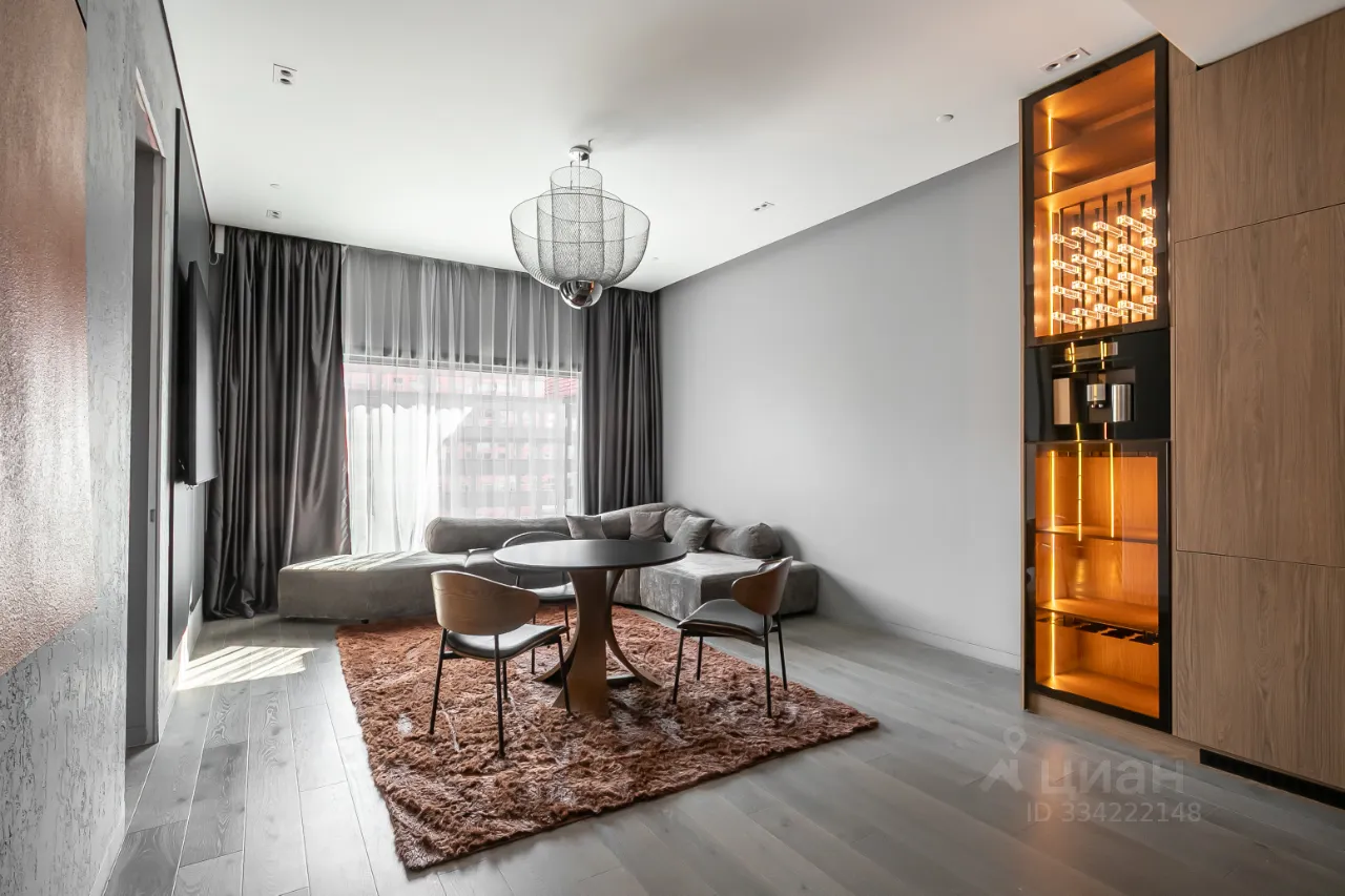 2-комн. апартаменты, 72 м², 6/19 этаж