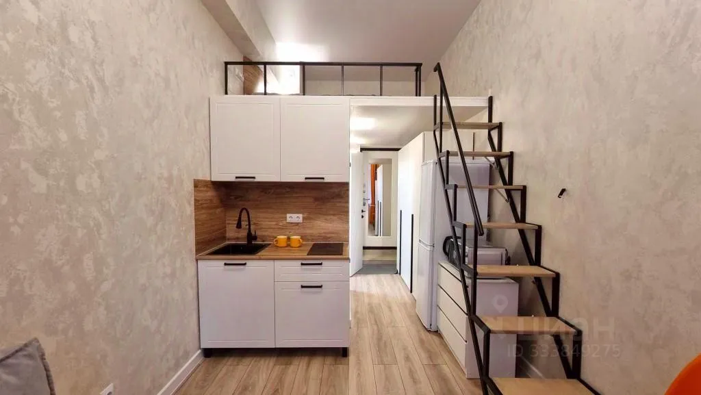 Студия, 19 м², 2/5 этаж