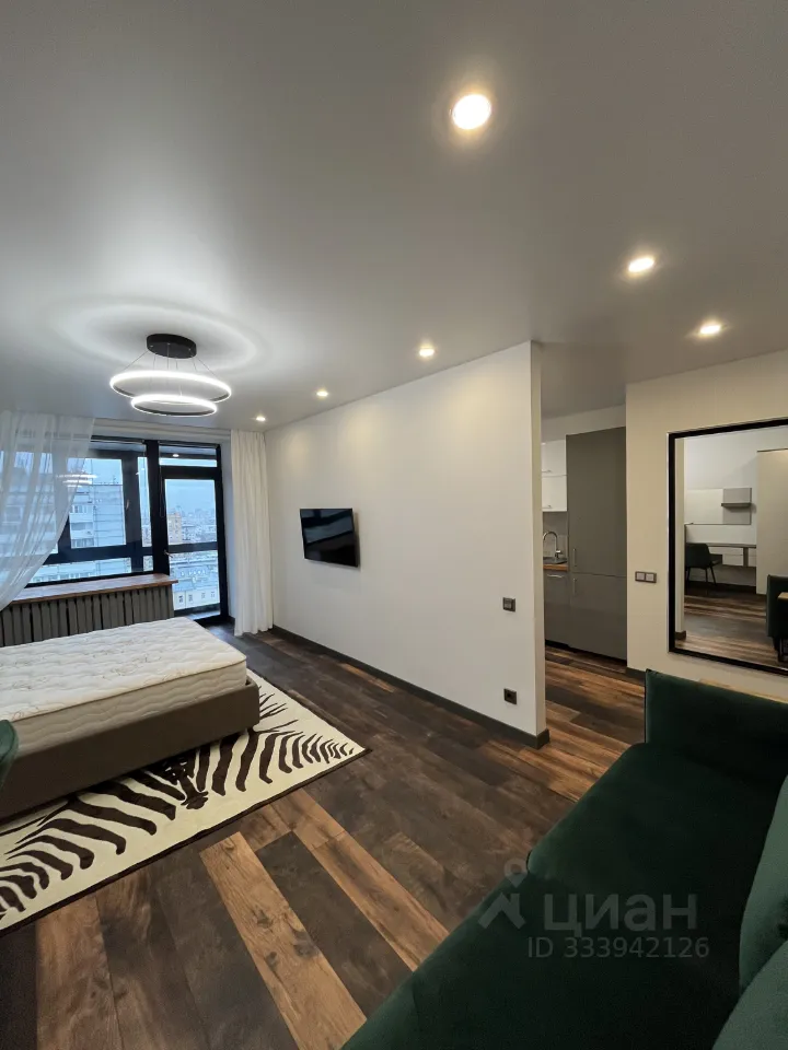 1-комн. квартира, 46 м², 16/17 этаж