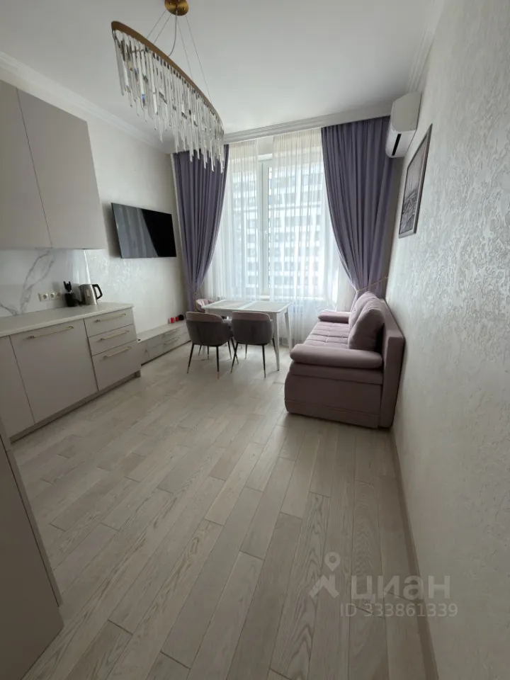 2-комн. квартира, 43,7 м², 5/26 этаж