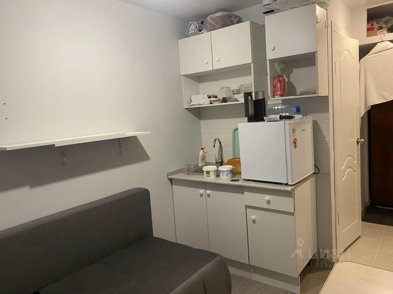 Студия, 12 м², 1/12 этаж
