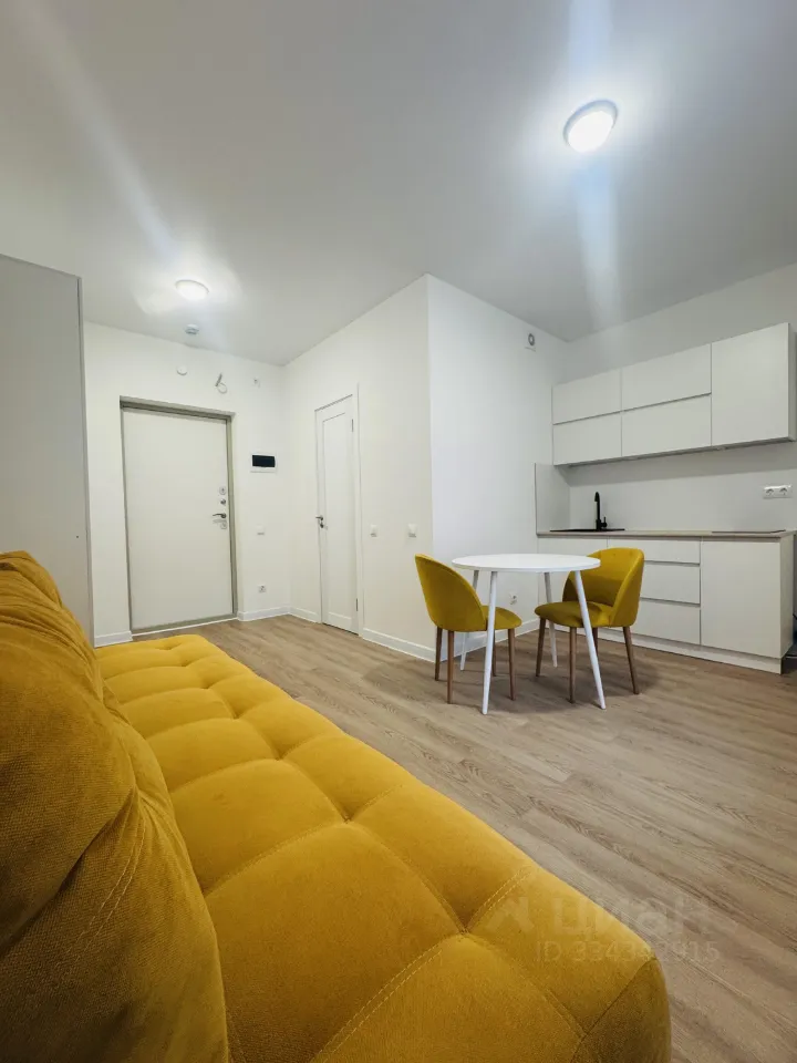 Студия, 18 м², 15/16 этаж