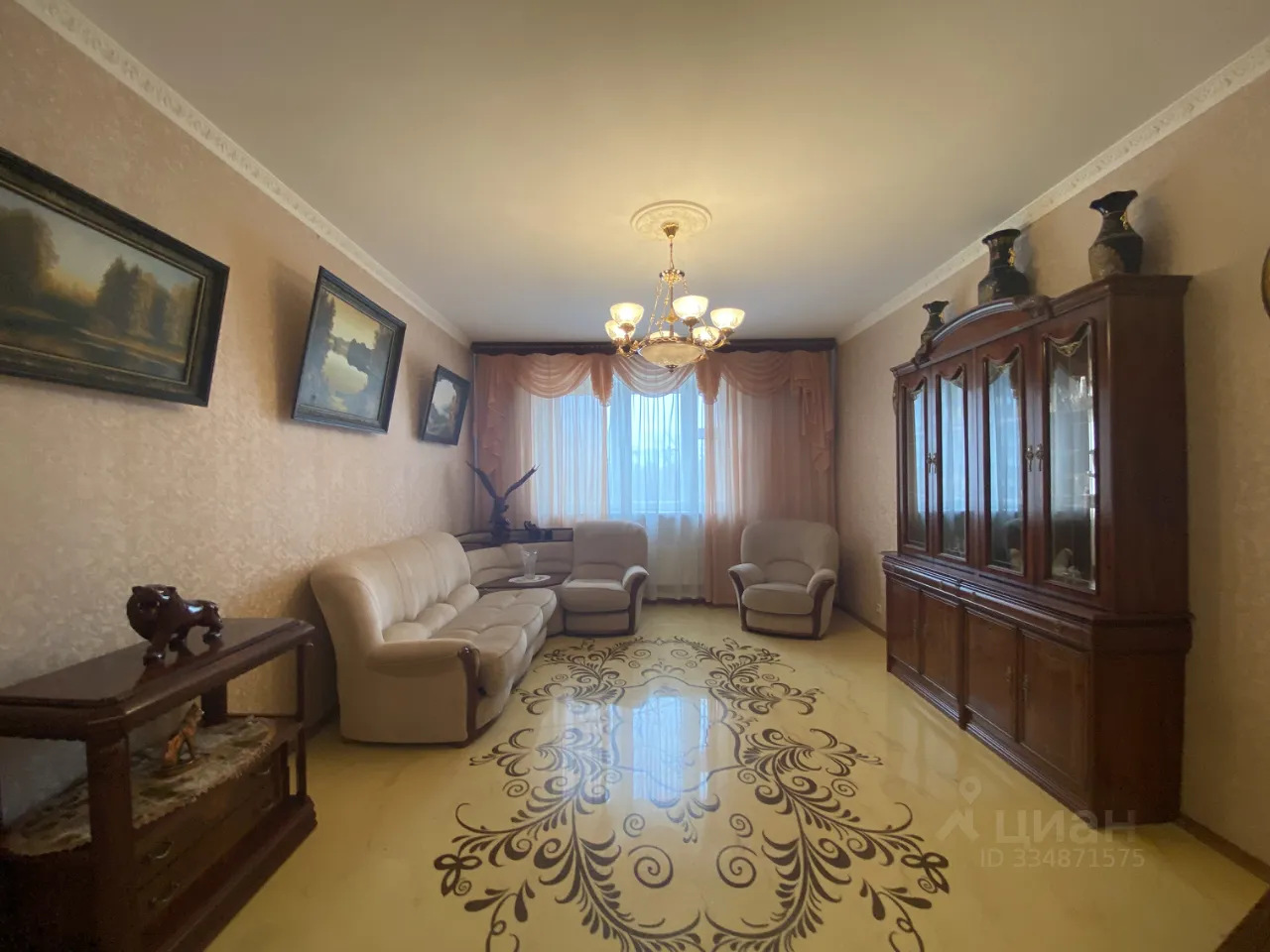 3-комн. квартира, 96 м², 4/25 этаж