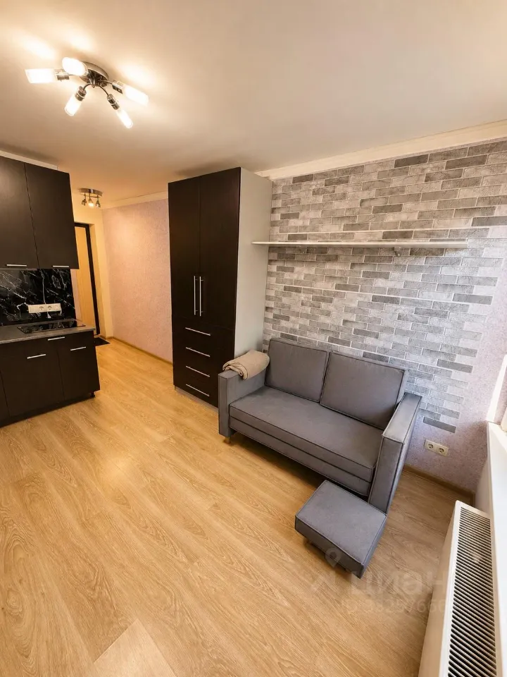 Студия, 18 м², 5/9 этаж