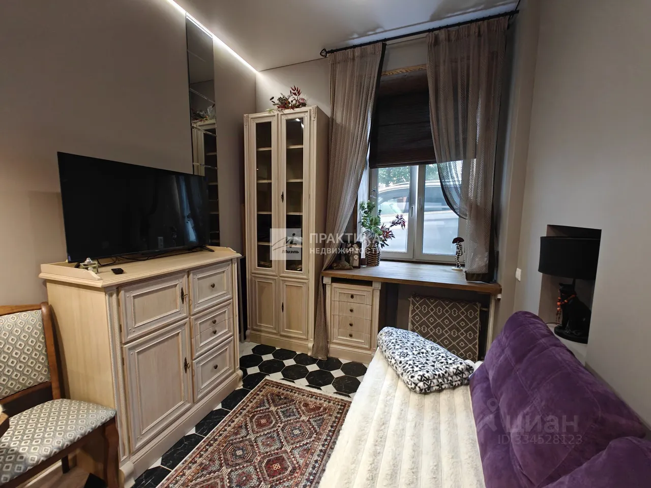 Студия, 18,5 м², 1/10 этаж