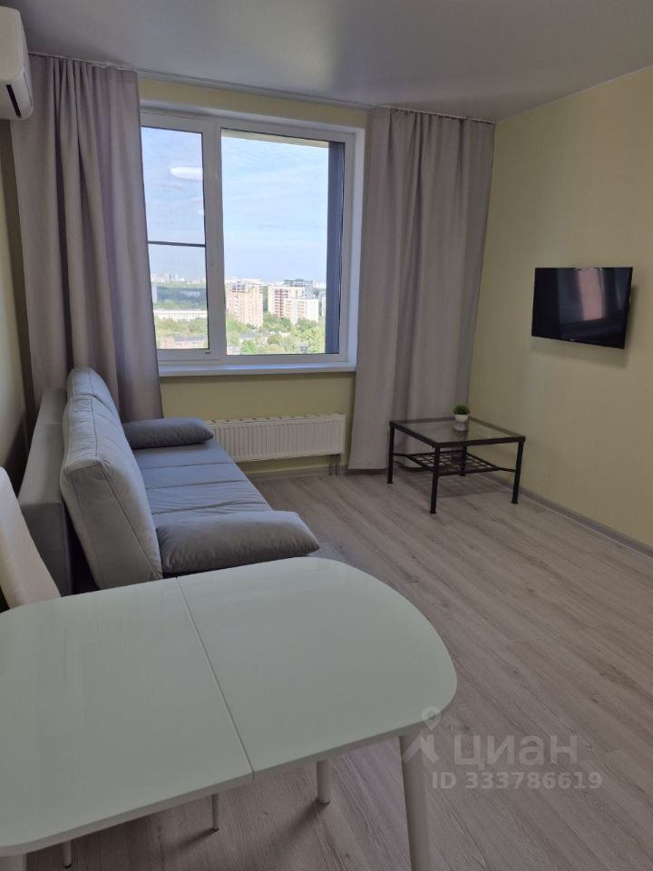 Студия, 25 м², 16/33 этаж