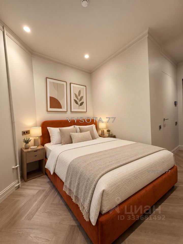 Апартаменты-студия, 16 м², 2/4 этаж