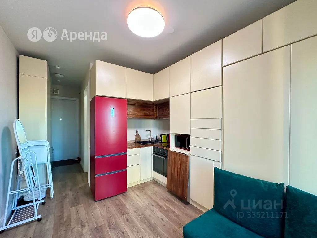 Студия, 18 м², 13/27 этаж