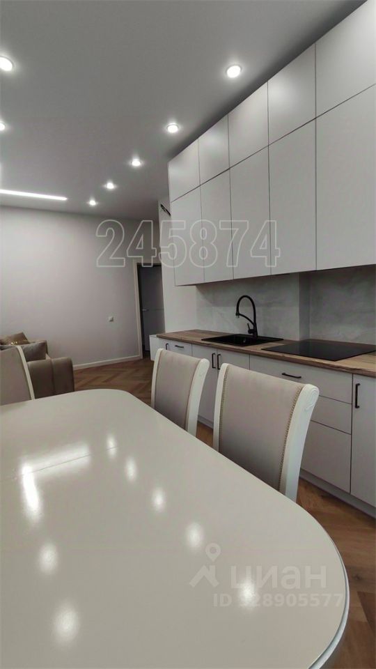 3-комн. квартира, 72 м², 8/22 этаж