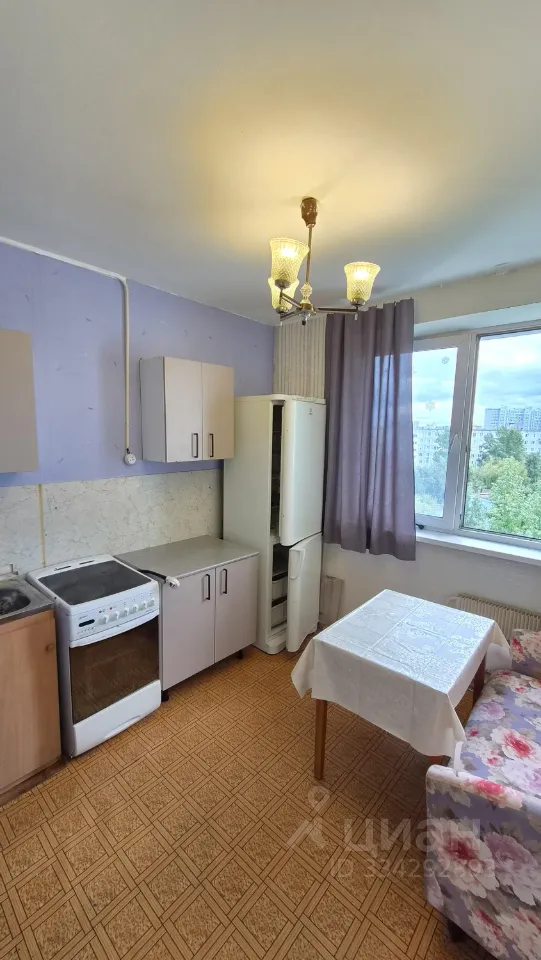 1-комн. квартира, 38 м², 9/12 этаж
