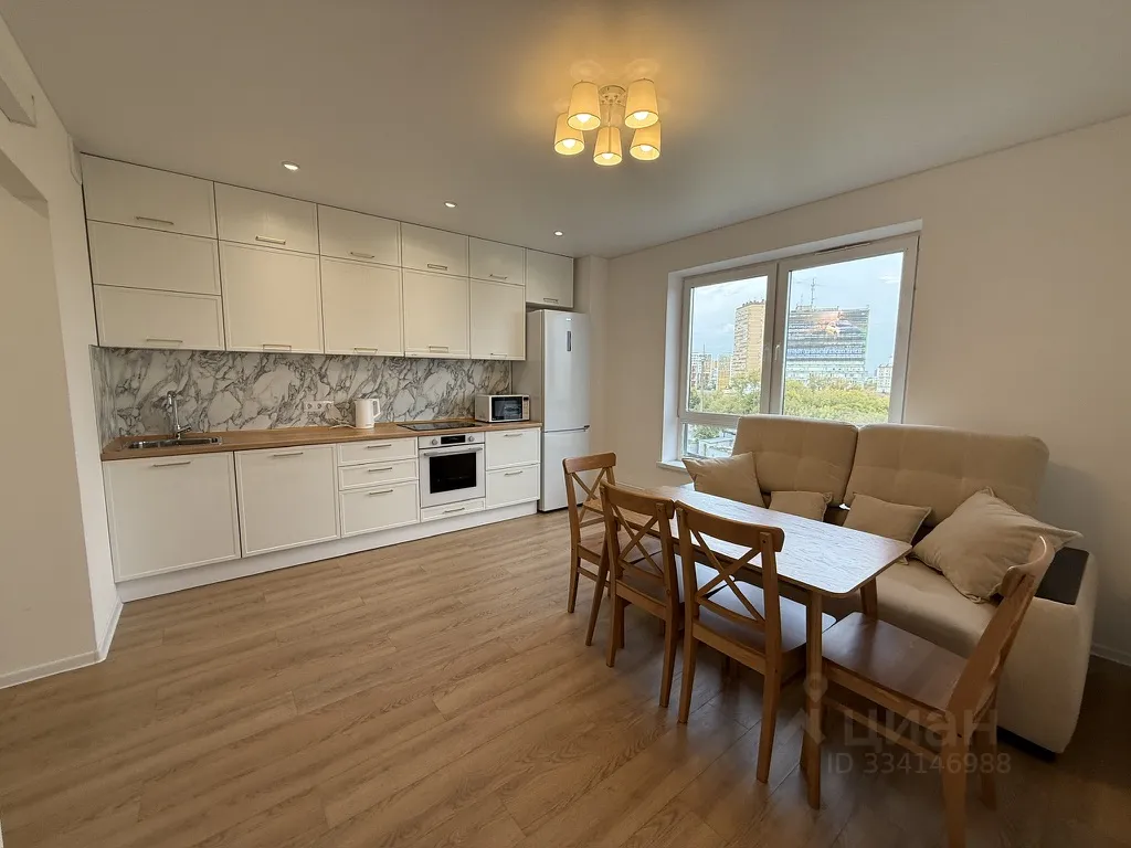 2-комн. квартира, 50,1 м², 6/40 этаж